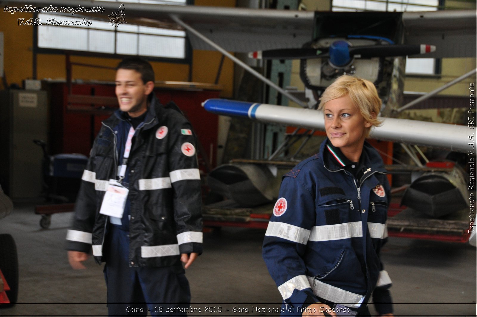 Como - 18 settembre 2010 - Gara Nazionale di Primo Soccorso -  Croce Rossa Italiana - Ispettorato Regionale Volontari del Soccorso Piemonte