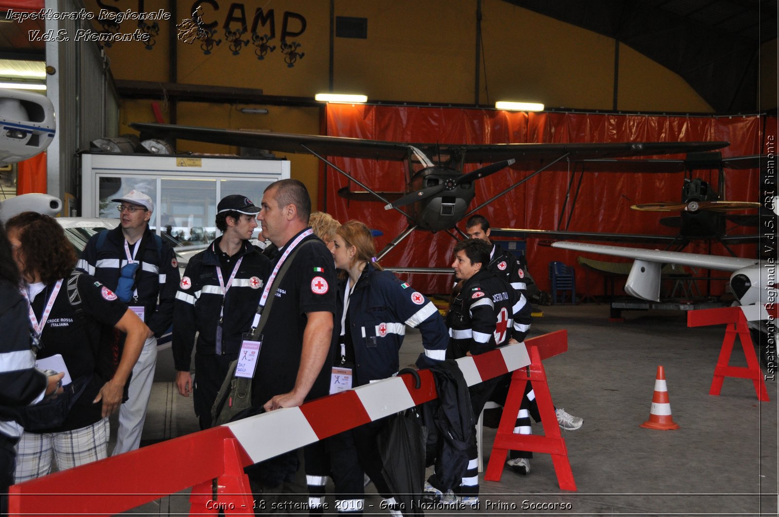 Como - 18 settembre 2010 - Gara Nazionale di Primo Soccorso -  Croce Rossa Italiana - Ispettorato Regionale Volontari del Soccorso Piemonte