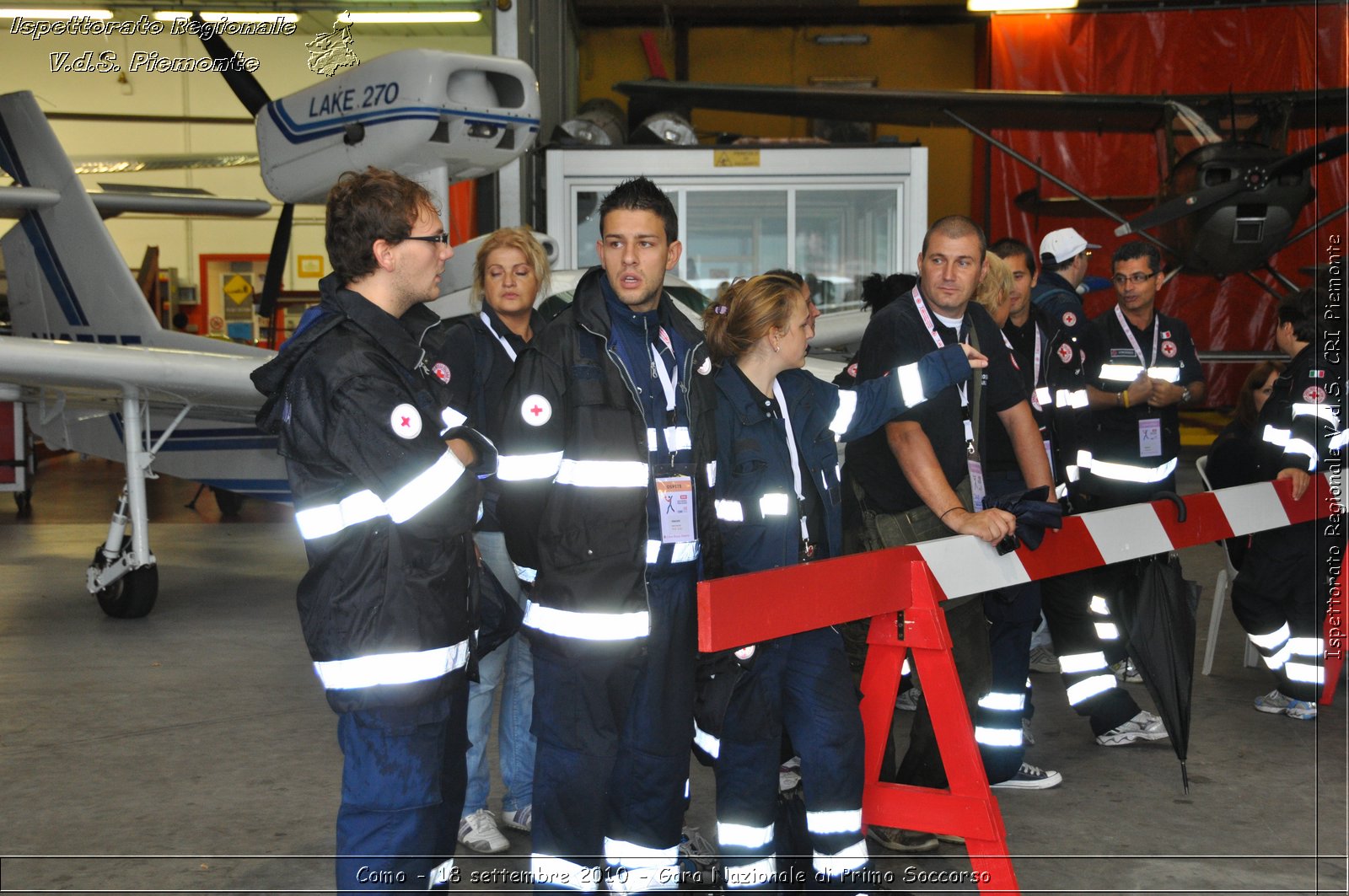 Como - 18 settembre 2010 - Gara Nazionale di Primo Soccorso -  Croce Rossa Italiana - Ispettorato Regionale Volontari del Soccorso Piemonte