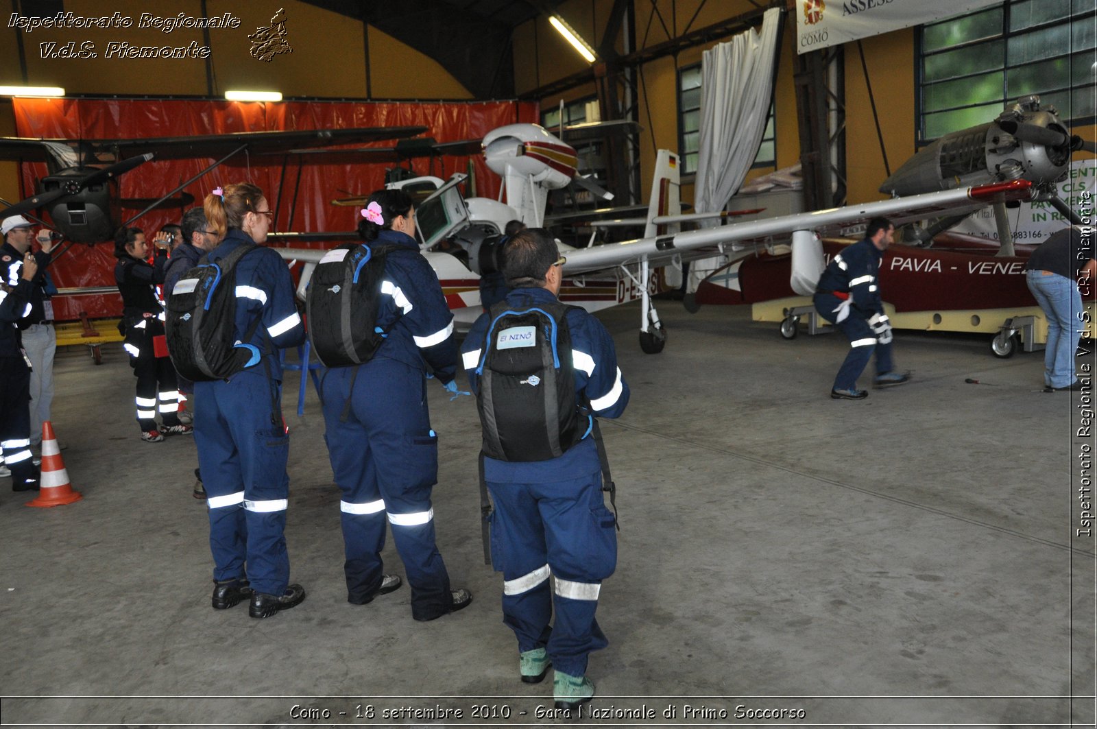 Como - 18 settembre 2010 - Gara Nazionale di Primo Soccorso -  Croce Rossa Italiana - Ispettorato Regionale Volontari del Soccorso Piemonte