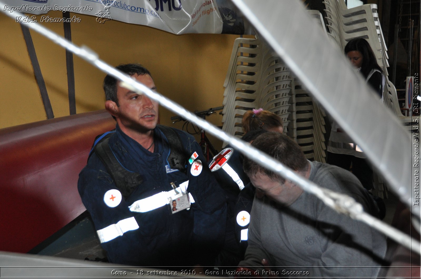 Como - 18 settembre 2010 - Gara Nazionale di Primo Soccorso -  Croce Rossa Italiana - Ispettorato Regionale Volontari del Soccorso Piemonte