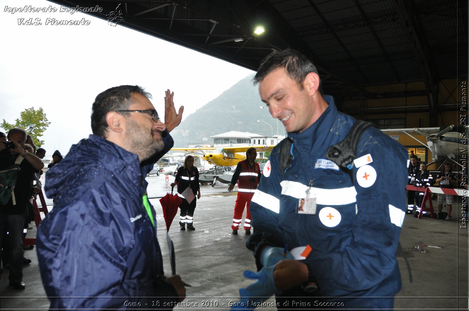 Como - 18 settembre 2010 - Gara Nazionale di Primo Soccorso -  Croce Rossa Italiana - Ispettorato Regionale Volontari del Soccorso Piemonte