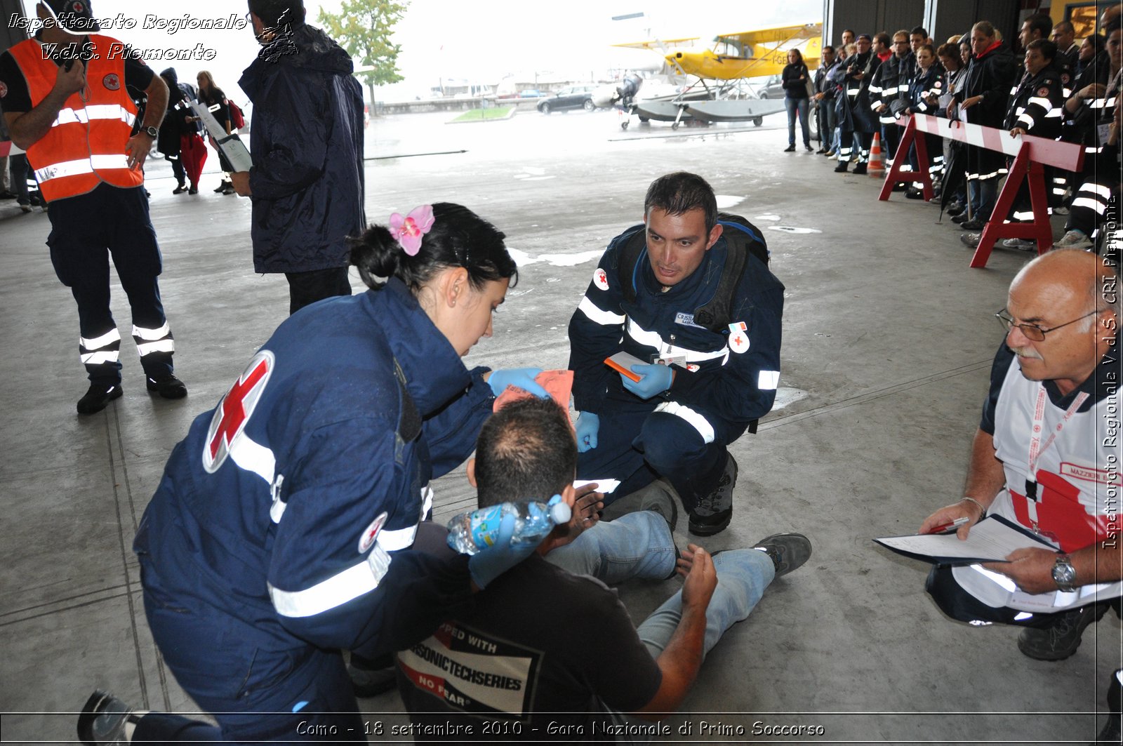 Como - 18 settembre 2010 - Gara Nazionale di Primo Soccorso -  Croce Rossa Italiana - Ispettorato Regionale Volontari del Soccorso Piemonte