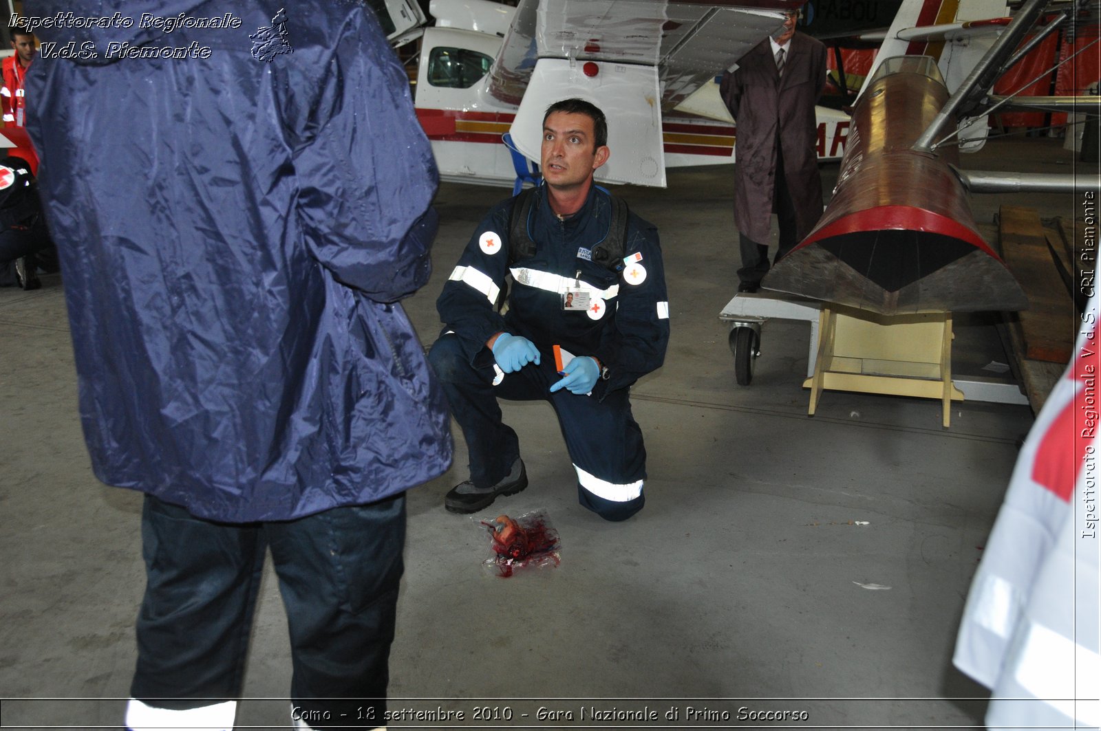 Como - 18 settembre 2010 - Gara Nazionale di Primo Soccorso -  Croce Rossa Italiana - Ispettorato Regionale Volontari del Soccorso Piemonte