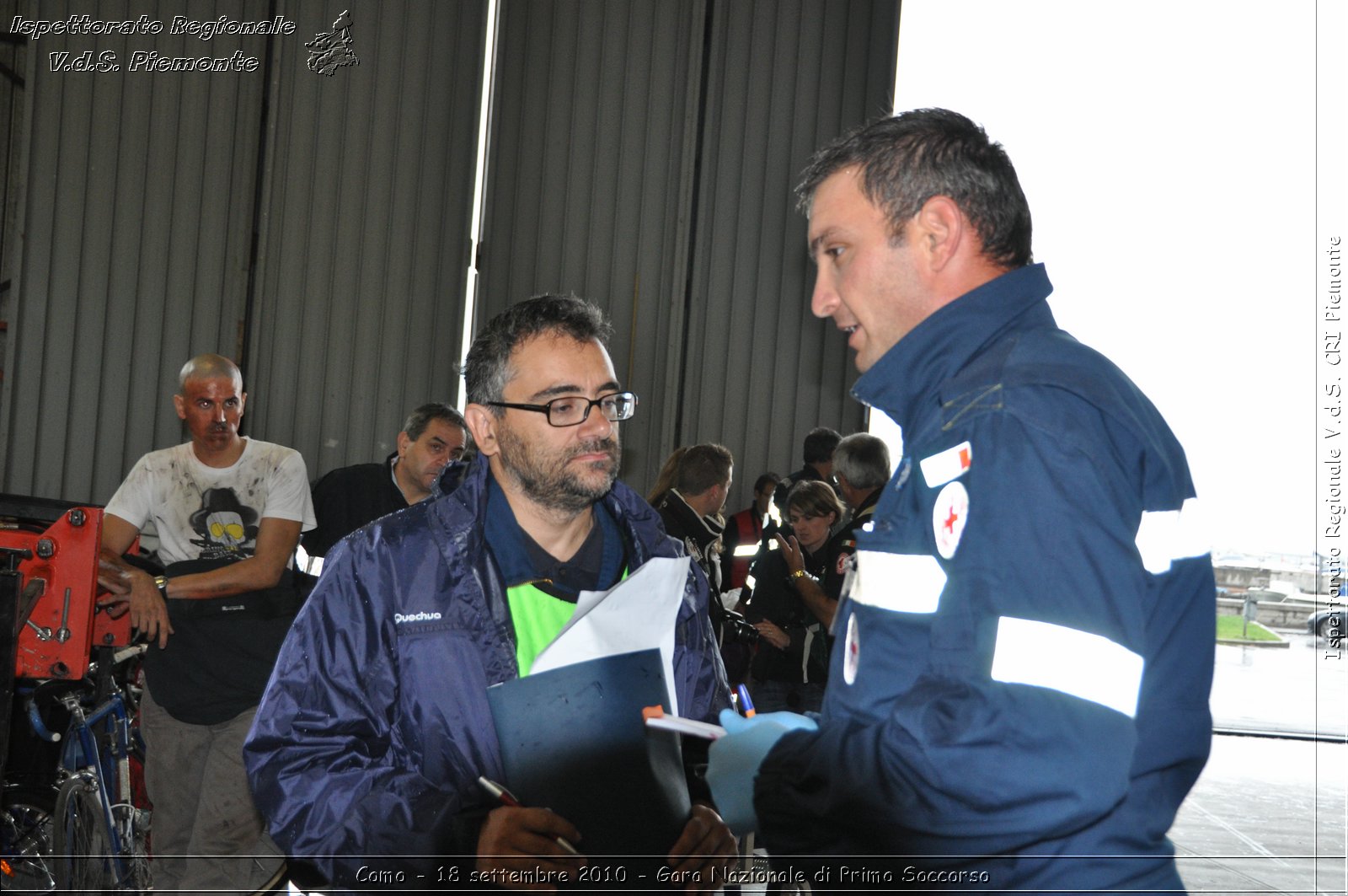 Como - 18 settembre 2010 - Gara Nazionale di Primo Soccorso -  Croce Rossa Italiana - Ispettorato Regionale Volontari del Soccorso Piemonte