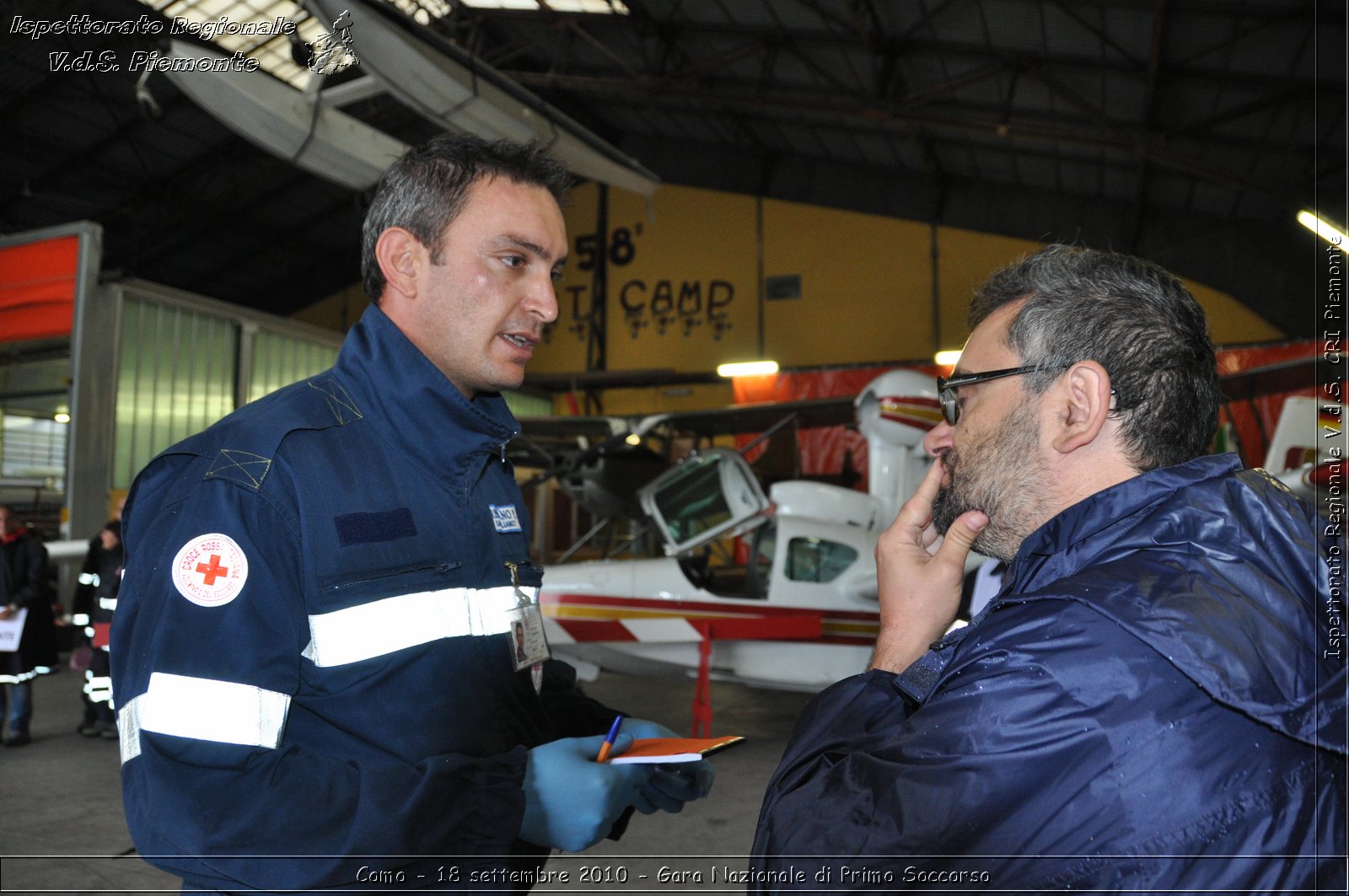 Como - 18 settembre 2010 - Gara Nazionale di Primo Soccorso -  Croce Rossa Italiana - Ispettorato Regionale Volontari del Soccorso Piemonte