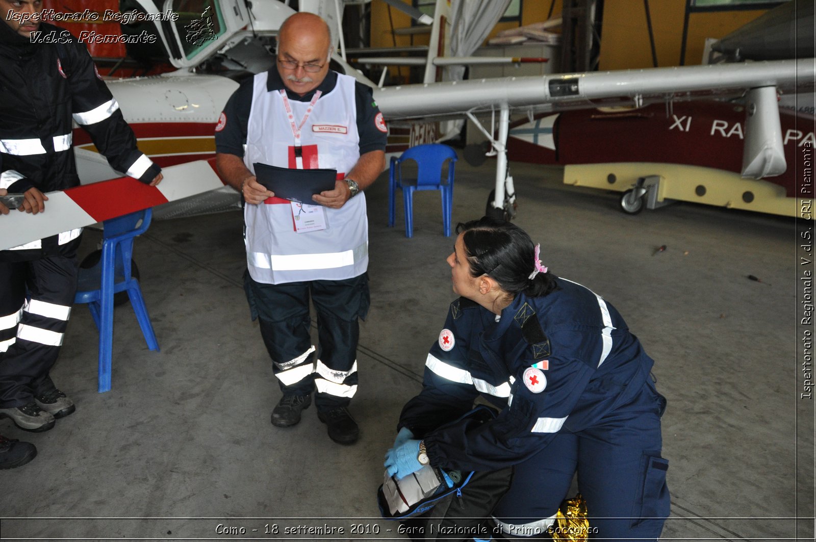 Como - 18 settembre 2010 - Gara Nazionale di Primo Soccorso -  Croce Rossa Italiana - Ispettorato Regionale Volontari del Soccorso Piemonte