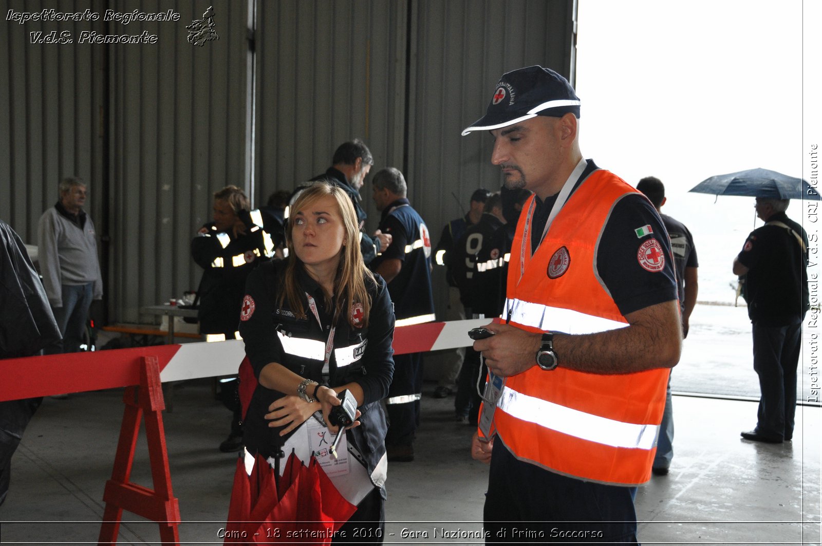 Como - 18 settembre 2010 - Gara Nazionale di Primo Soccorso -  Croce Rossa Italiana - Ispettorato Regionale Volontari del Soccorso Piemonte