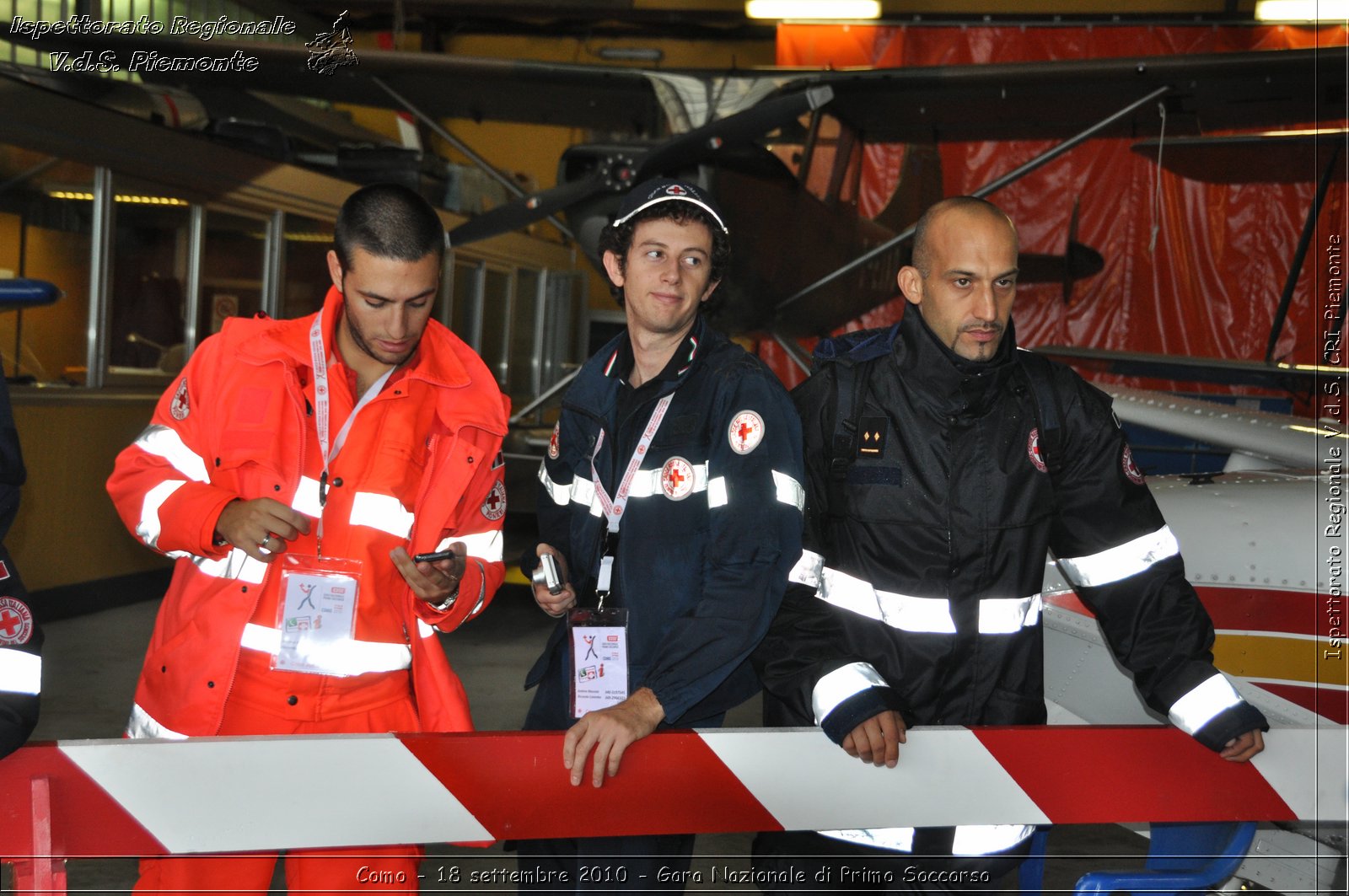 Como - 18 settembre 2010 - Gara Nazionale di Primo Soccorso -  Croce Rossa Italiana - Ispettorato Regionale Volontari del Soccorso Piemonte