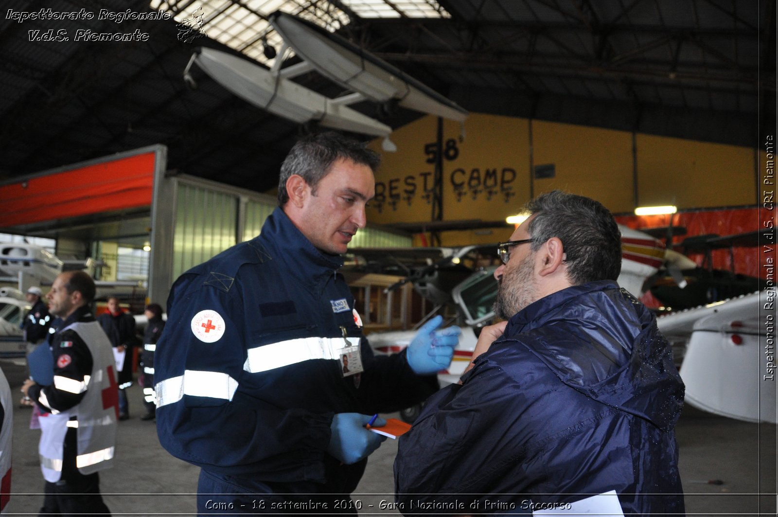 Como - 18 settembre 2010 - Gara Nazionale di Primo Soccorso -  Croce Rossa Italiana - Ispettorato Regionale Volontari del Soccorso Piemonte