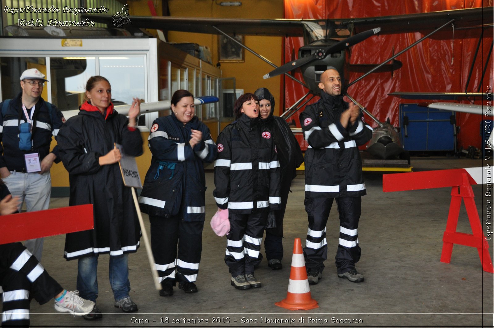 Como - 18 settembre 2010 - Gara Nazionale di Primo Soccorso -  Croce Rossa Italiana - Ispettorato Regionale Volontari del Soccorso Piemonte