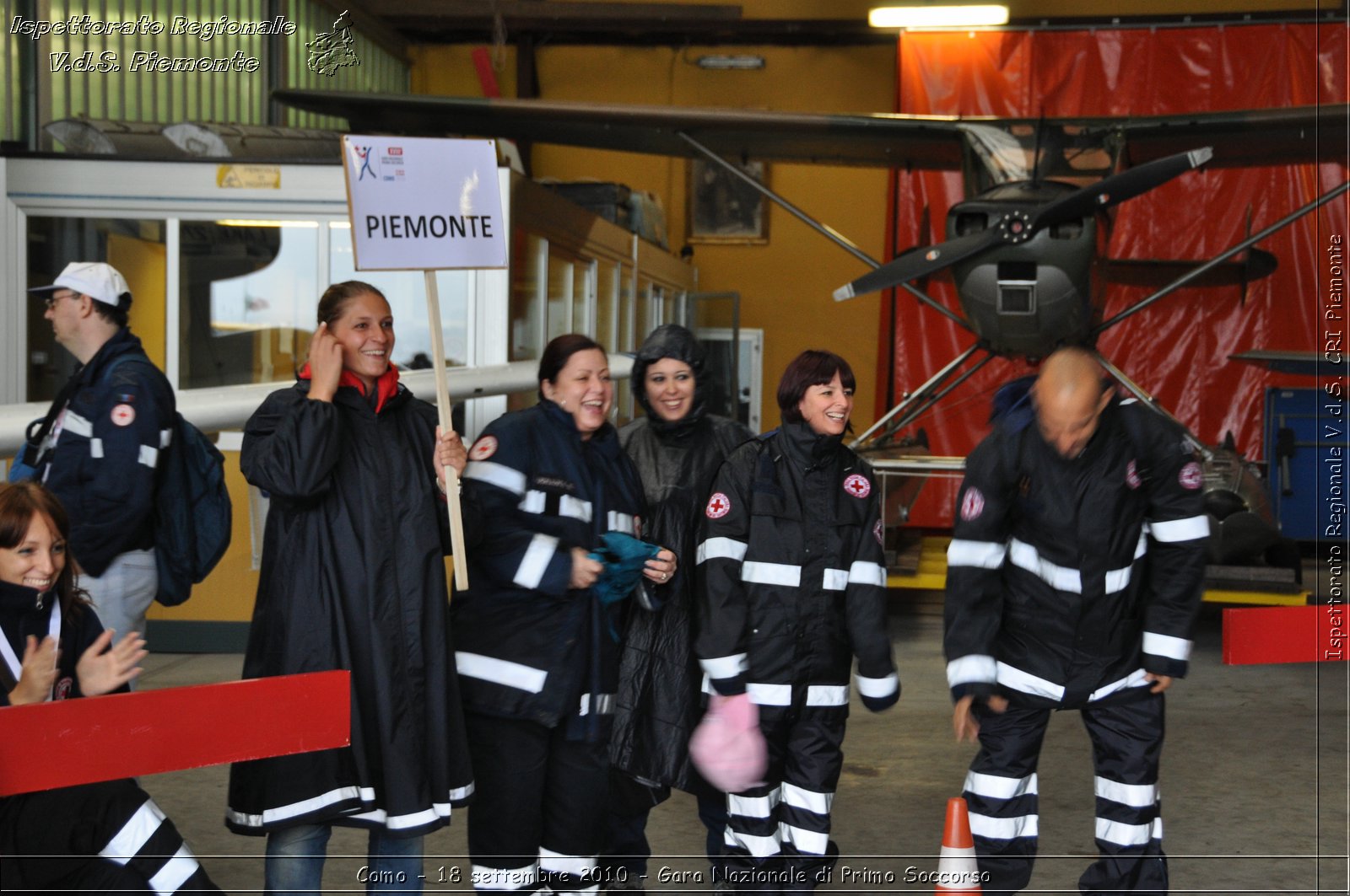 Como - 18 settembre 2010 - Gara Nazionale di Primo Soccorso -  Croce Rossa Italiana - Ispettorato Regionale Volontari del Soccorso Piemonte