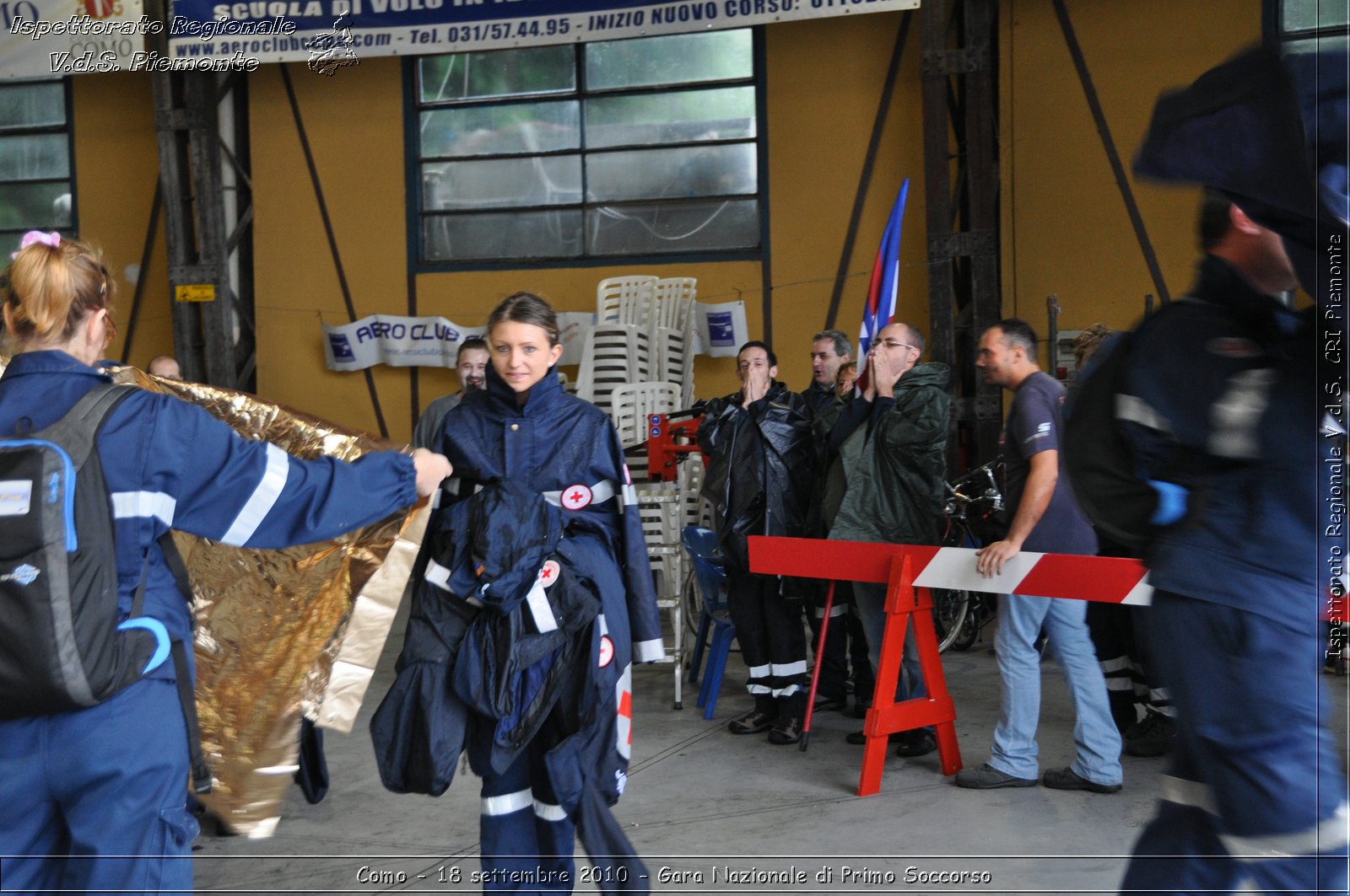 Como - 18 settembre 2010 - Gara Nazionale di Primo Soccorso -  Croce Rossa Italiana - Ispettorato Regionale Volontari del Soccorso Piemonte