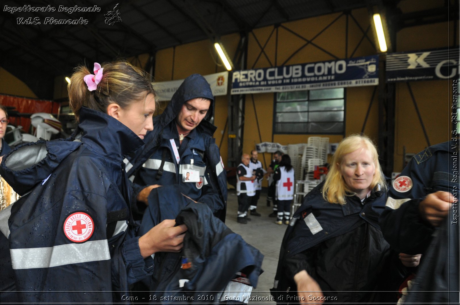 Como - 18 settembre 2010 - Gara Nazionale di Primo Soccorso -  Croce Rossa Italiana - Ispettorato Regionale Volontari del Soccorso Piemonte