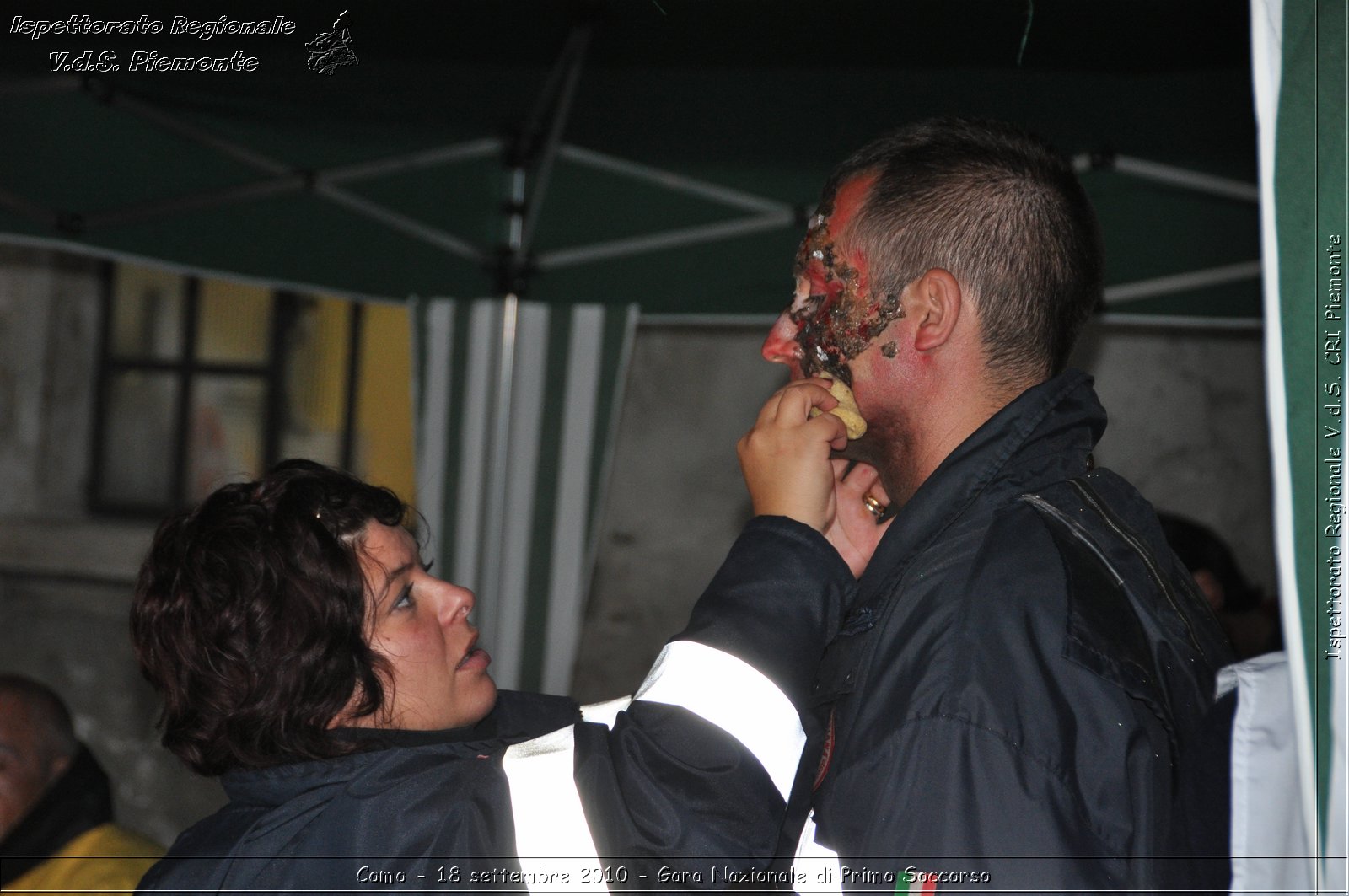 Como - 18 settembre 2010 - Gara Nazionale di Primo Soccorso -  Croce Rossa Italiana - Ispettorato Regionale Volontari del Soccorso Piemonte