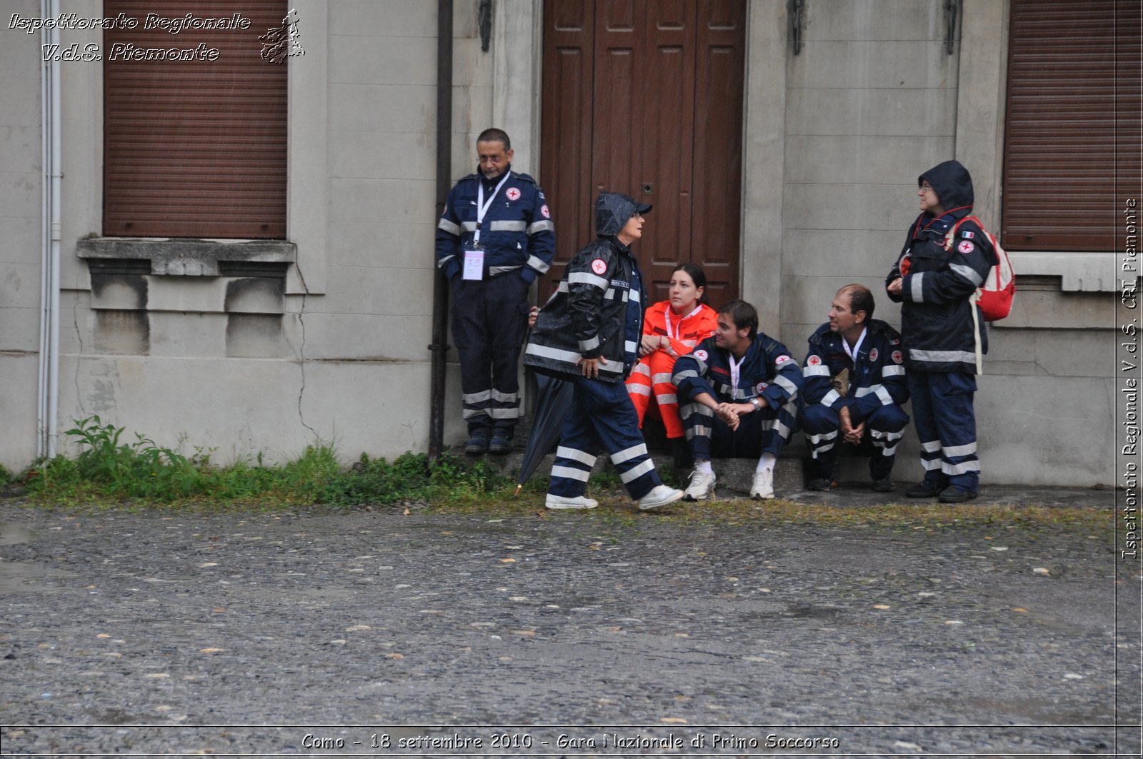 Como - 18 settembre 2010 - Gara Nazionale di Primo Soccorso -  Croce Rossa Italiana - Ispettorato Regionale Volontari del Soccorso Piemonte