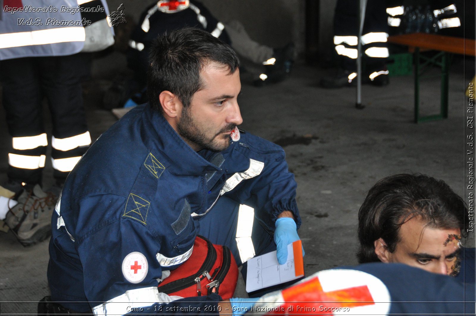 Como - 18 settembre 2010 - Gara Nazionale di Primo Soccorso -  Croce Rossa Italiana - Ispettorato Regionale Volontari del Soccorso Piemonte