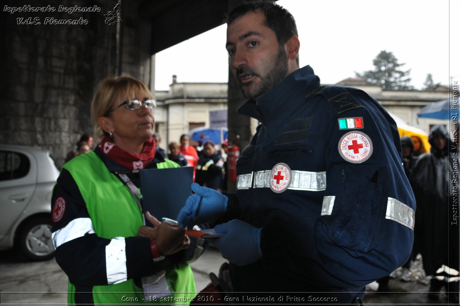 Como - 18 settembre 2010 - Gara Nazionale di Primo Soccorso -  Croce Rossa Italiana - Ispettorato Regionale Volontari del Soccorso Piemonte