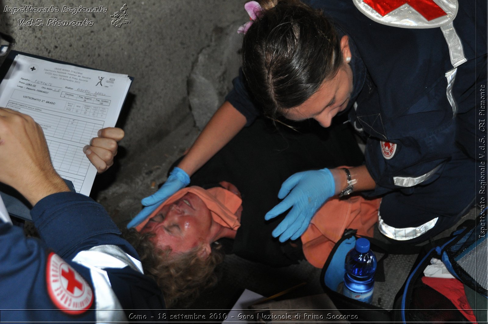 Como - 18 settembre 2010 - Gara Nazionale di Primo Soccorso -  Croce Rossa Italiana - Ispettorato Regionale Volontari del Soccorso Piemonte