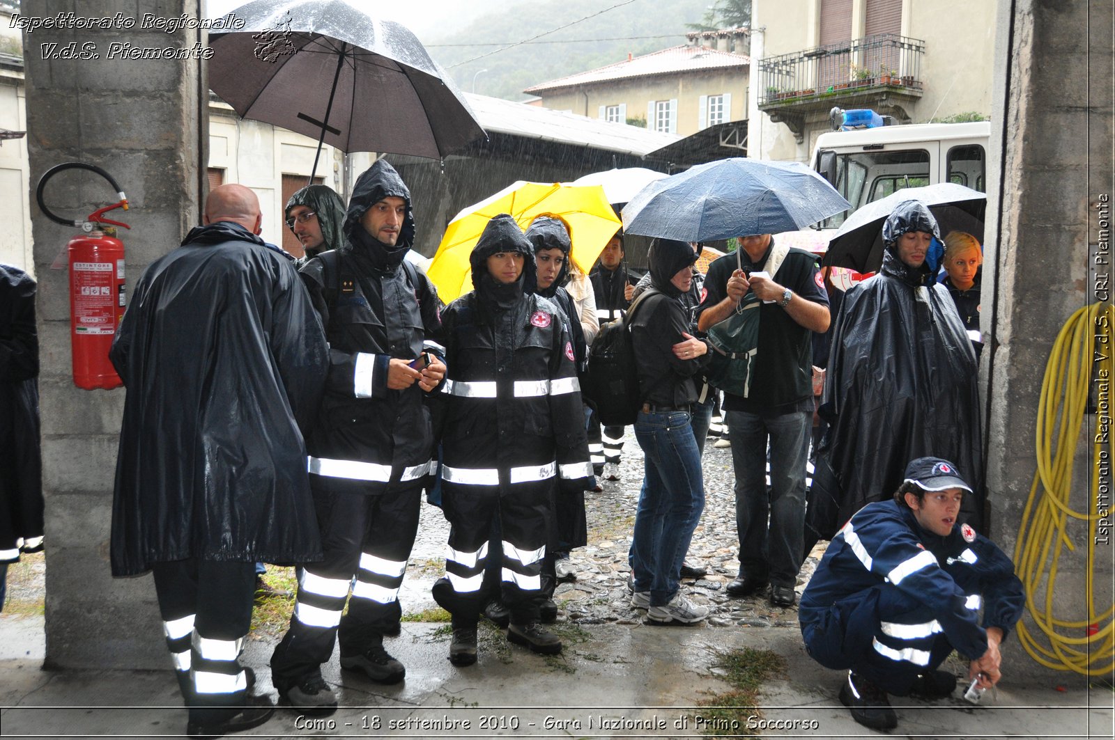 Como - 18 settembre 2010 - Gara Nazionale di Primo Soccorso -  Croce Rossa Italiana - Ispettorato Regionale Volontari del Soccorso Piemonte