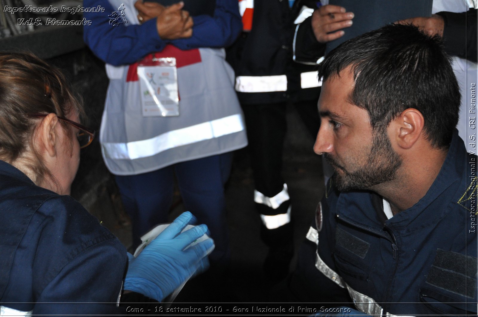 Como - 18 settembre 2010 - Gara Nazionale di Primo Soccorso -  Croce Rossa Italiana - Ispettorato Regionale Volontari del Soccorso Piemonte