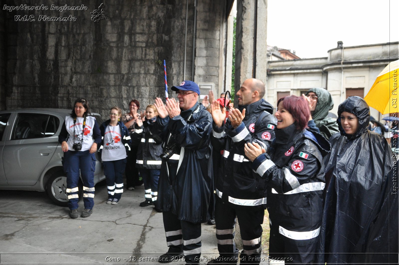 Como - 18 settembre 2010 - Gara Nazionale di Primo Soccorso -  Croce Rossa Italiana - Ispettorato Regionale Volontari del Soccorso Piemonte