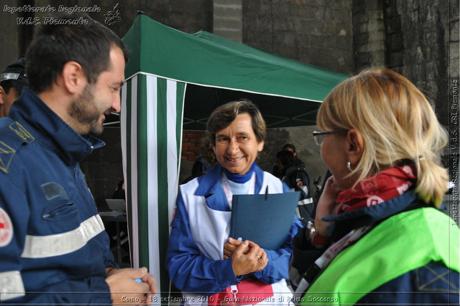 Como - 18 settembre 2010 - Gara Nazionale di Primo Soccorso -  Croce Rossa Italiana - Ispettorato Regionale Volontari del Soccorso Piemonte