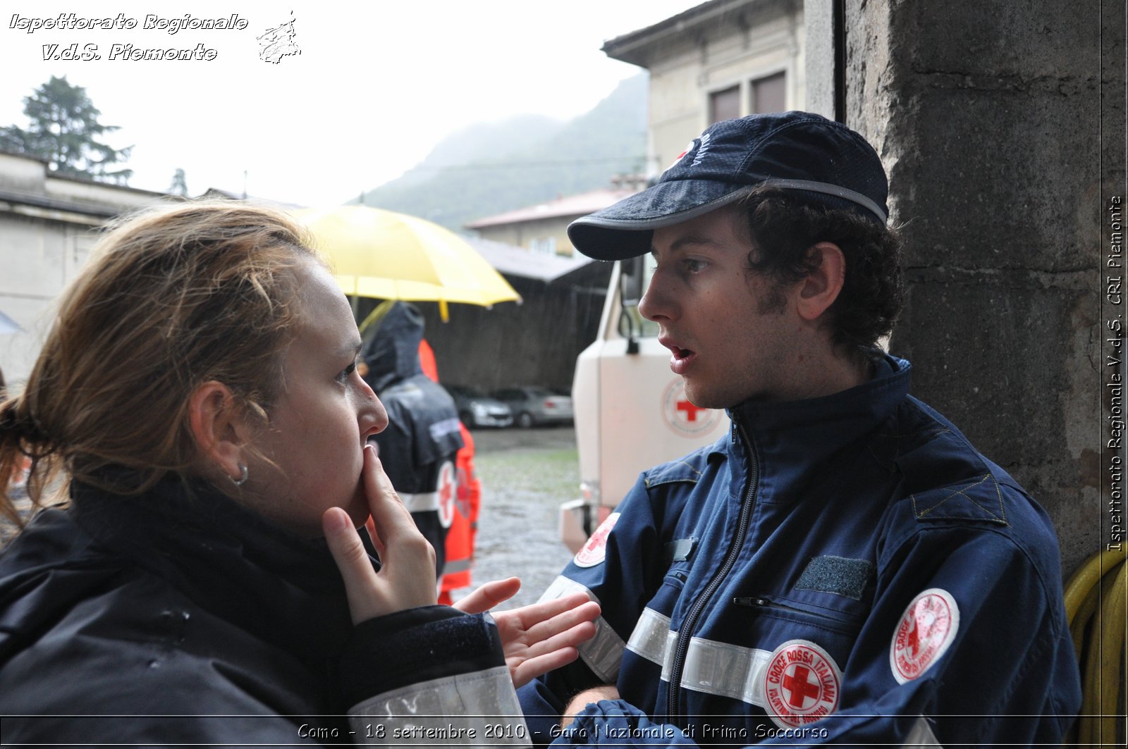 Como - 18 settembre 2010 - Gara Nazionale di Primo Soccorso -  Croce Rossa Italiana - Ispettorato Regionale Volontari del Soccorso Piemonte