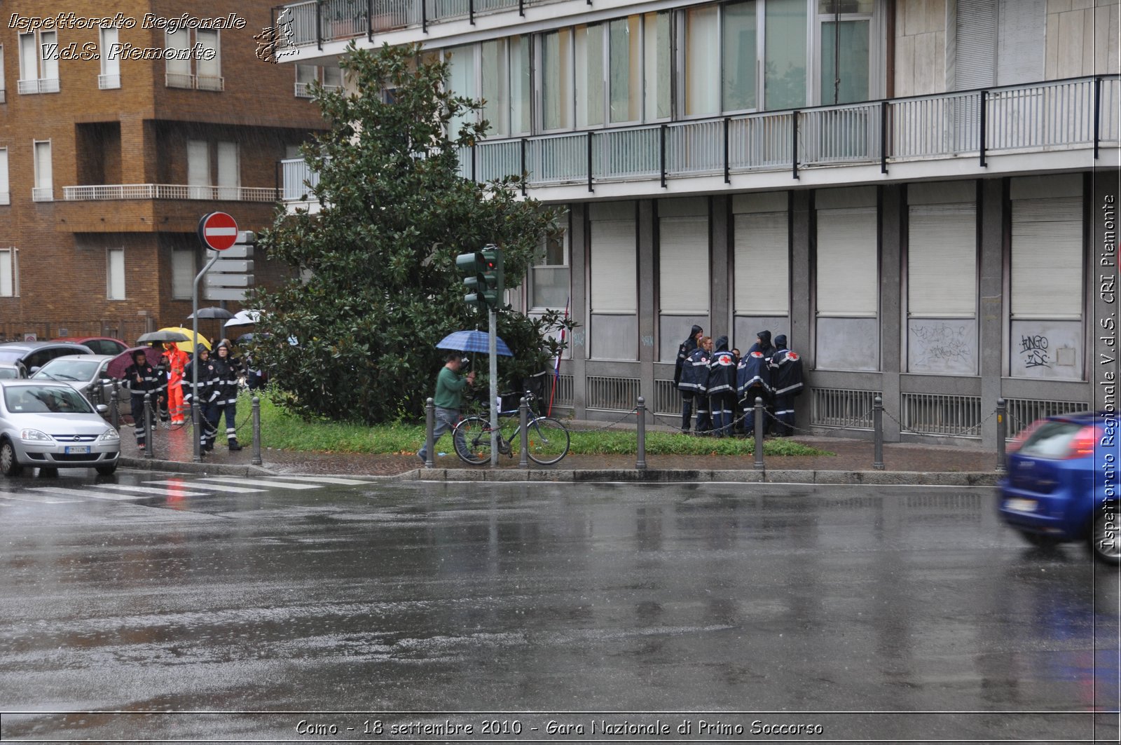 Como - 18 settembre 2010 - Gara Nazionale di Primo Soccorso -  Croce Rossa Italiana - Ispettorato Regionale Volontari del Soccorso Piemonte