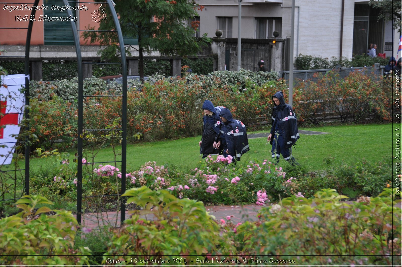 Como - 18 settembre 2010 - Gara Nazionale di Primo Soccorso -  Croce Rossa Italiana - Ispettorato Regionale Volontari del Soccorso Piemonte