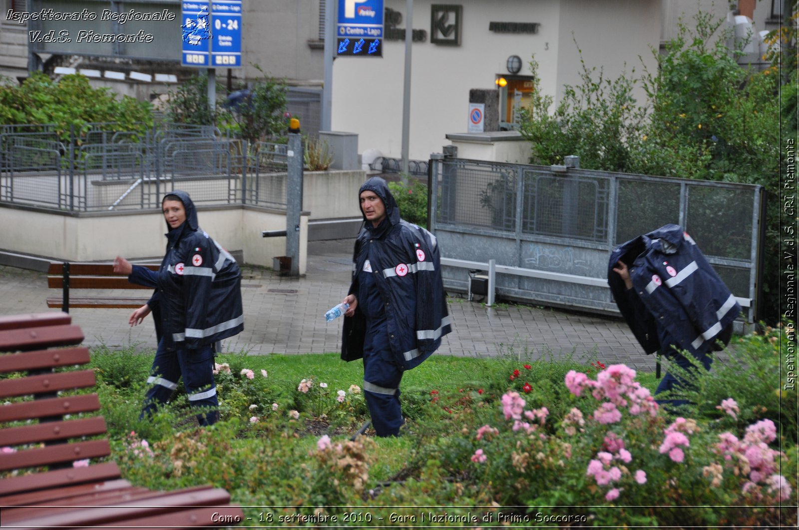 Como - 18 settembre 2010 - Gara Nazionale di Primo Soccorso -  Croce Rossa Italiana - Ispettorato Regionale Volontari del Soccorso Piemonte