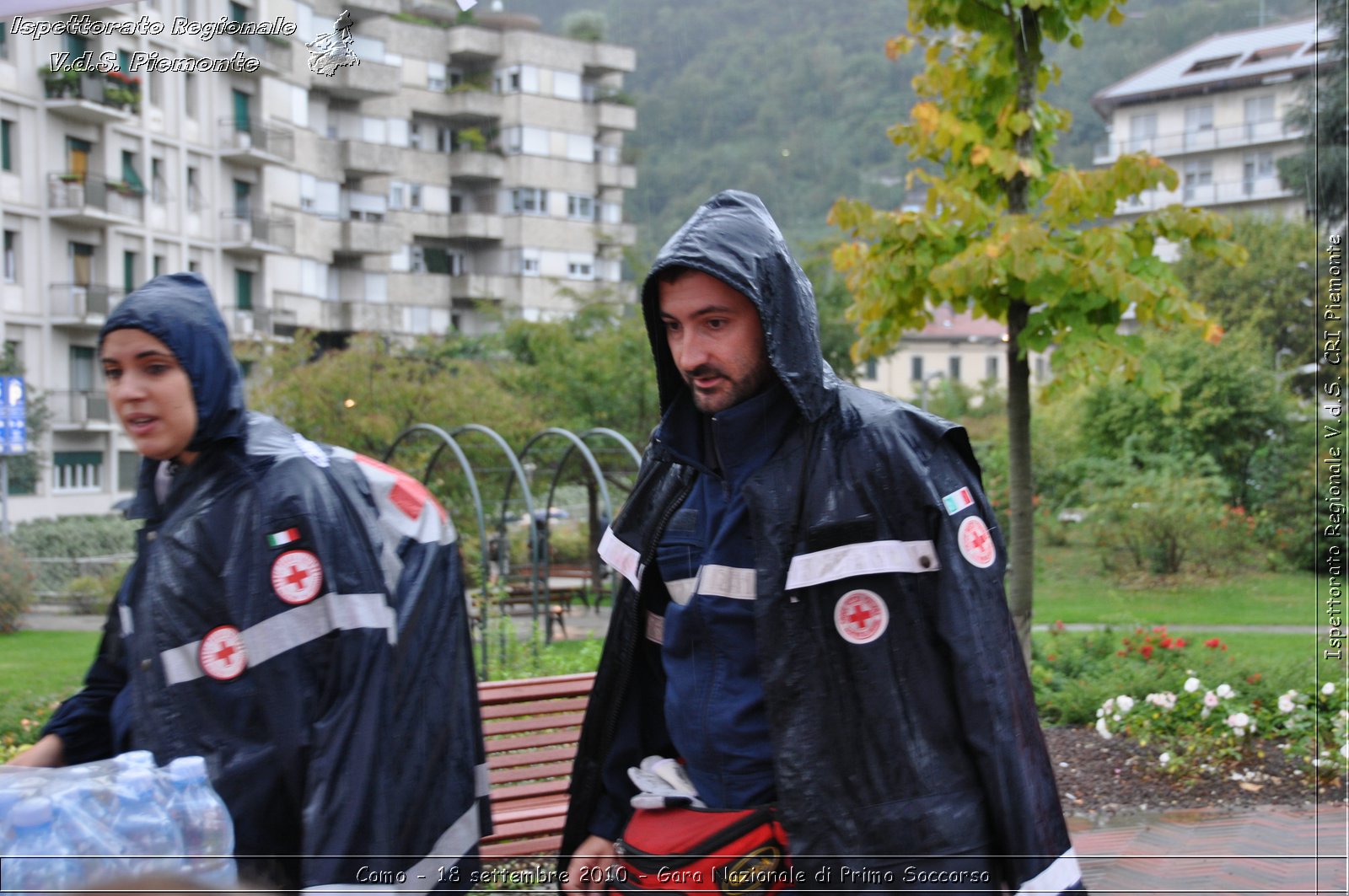 Como - 18 settembre 2010 - Gara Nazionale di Primo Soccorso -  Croce Rossa Italiana - Ispettorato Regionale Volontari del Soccorso Piemonte