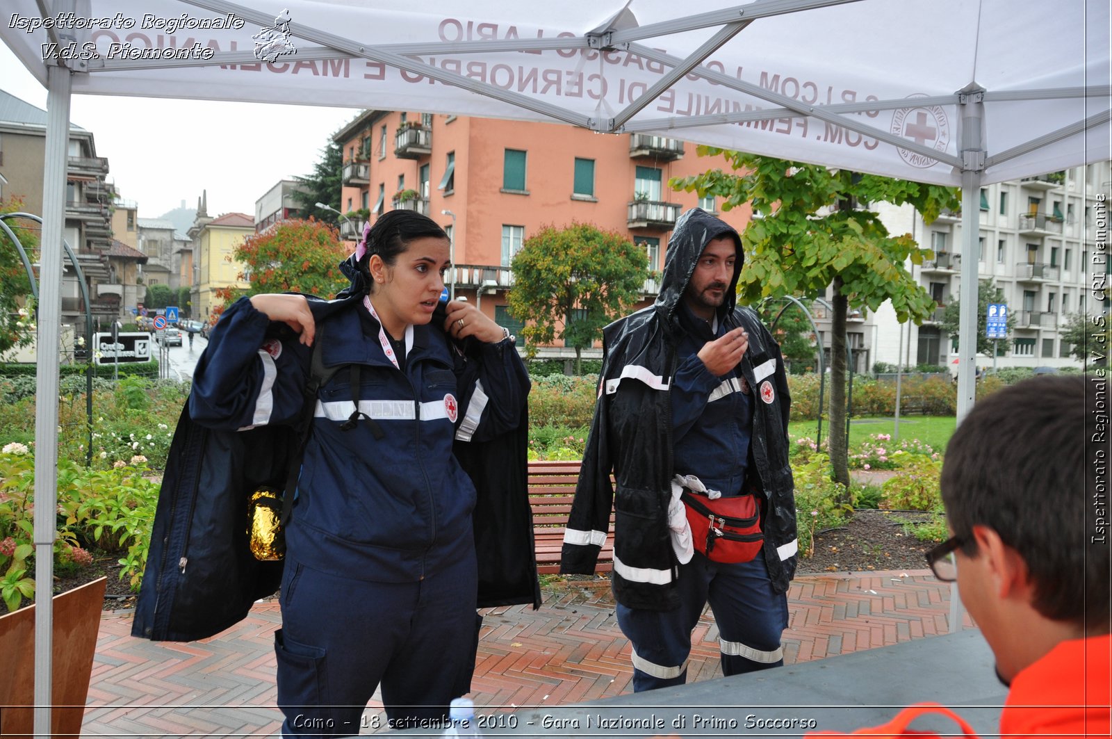 Como - 18 settembre 2010 - Gara Nazionale di Primo Soccorso -  Croce Rossa Italiana - Ispettorato Regionale Volontari del Soccorso Piemonte