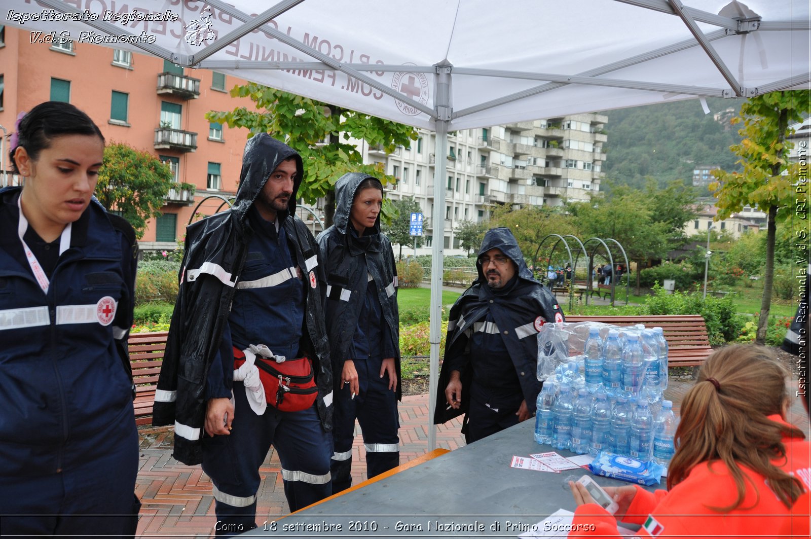 Como - 18 settembre 2010 - Gara Nazionale di Primo Soccorso -  Croce Rossa Italiana - Ispettorato Regionale Volontari del Soccorso Piemonte