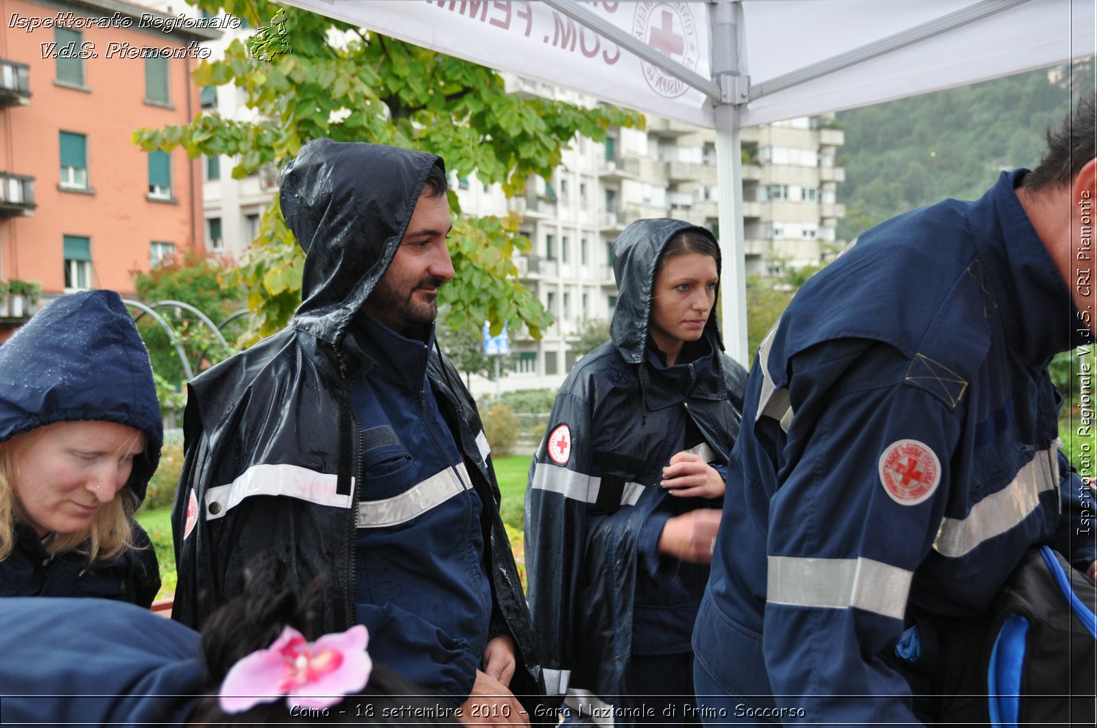 Como - 18 settembre 2010 - Gara Nazionale di Primo Soccorso -  Croce Rossa Italiana - Ispettorato Regionale Volontari del Soccorso Piemonte