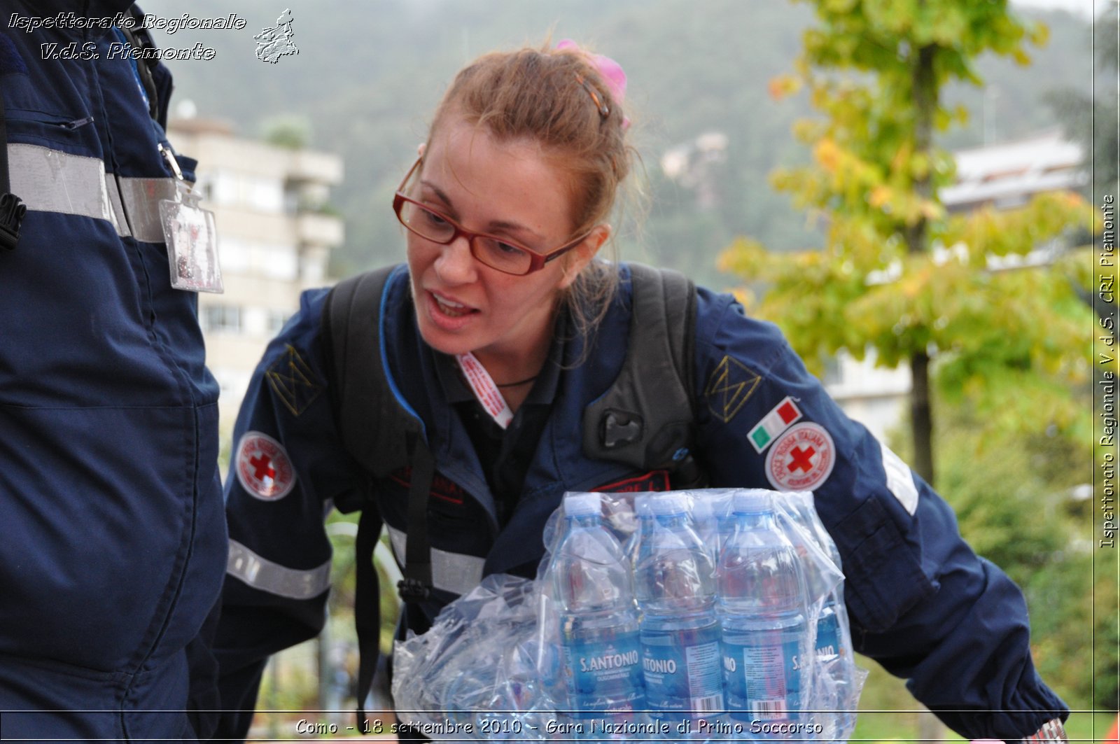 Como - 18 settembre 2010 - Gara Nazionale di Primo Soccorso -  Croce Rossa Italiana - Ispettorato Regionale Volontari del Soccorso Piemonte