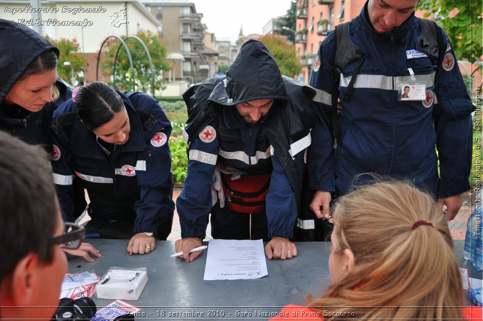 Como - 18 settembre 2010 - Gara Nazionale di Primo Soccorso -  Croce Rossa Italiana - Ispettorato Regionale Volontari del Soccorso Piemonte