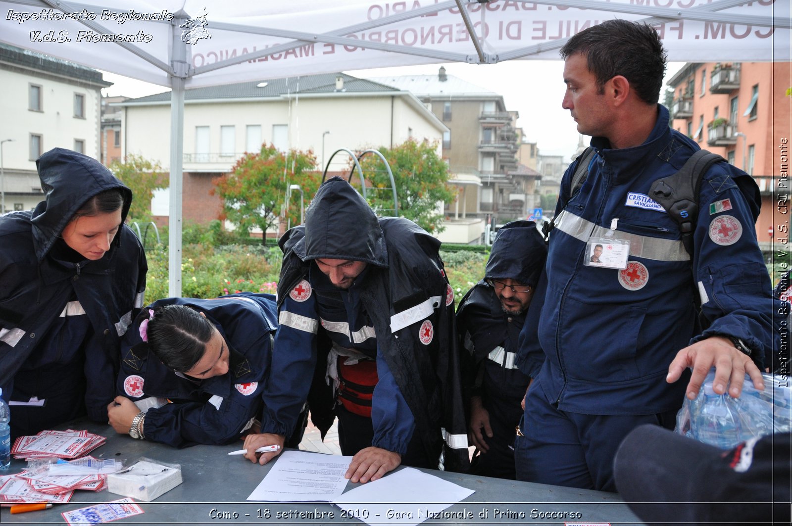 Como - 18 settembre 2010 - Gara Nazionale di Primo Soccorso -  Croce Rossa Italiana - Ispettorato Regionale Volontari del Soccorso Piemonte