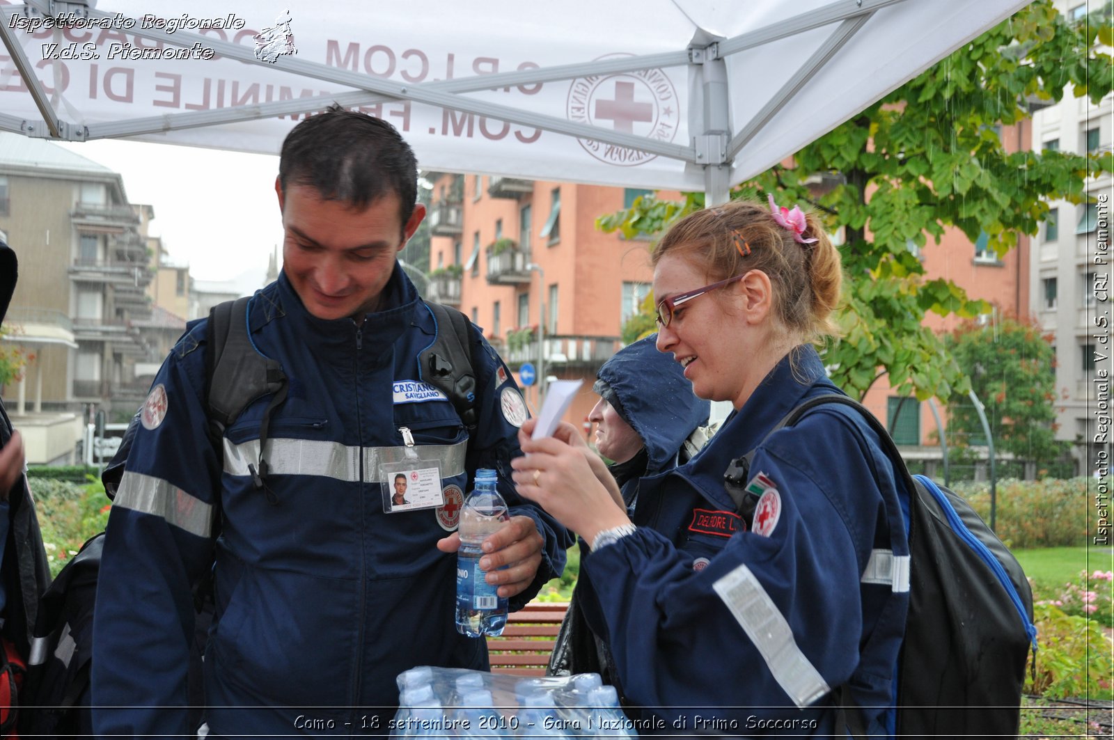 Como - 18 settembre 2010 - Gara Nazionale di Primo Soccorso -  Croce Rossa Italiana - Ispettorato Regionale Volontari del Soccorso Piemonte