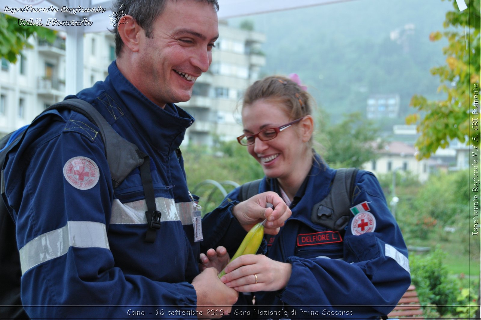 Como - 18 settembre 2010 - Gara Nazionale di Primo Soccorso -  Croce Rossa Italiana - Ispettorato Regionale Volontari del Soccorso Piemonte