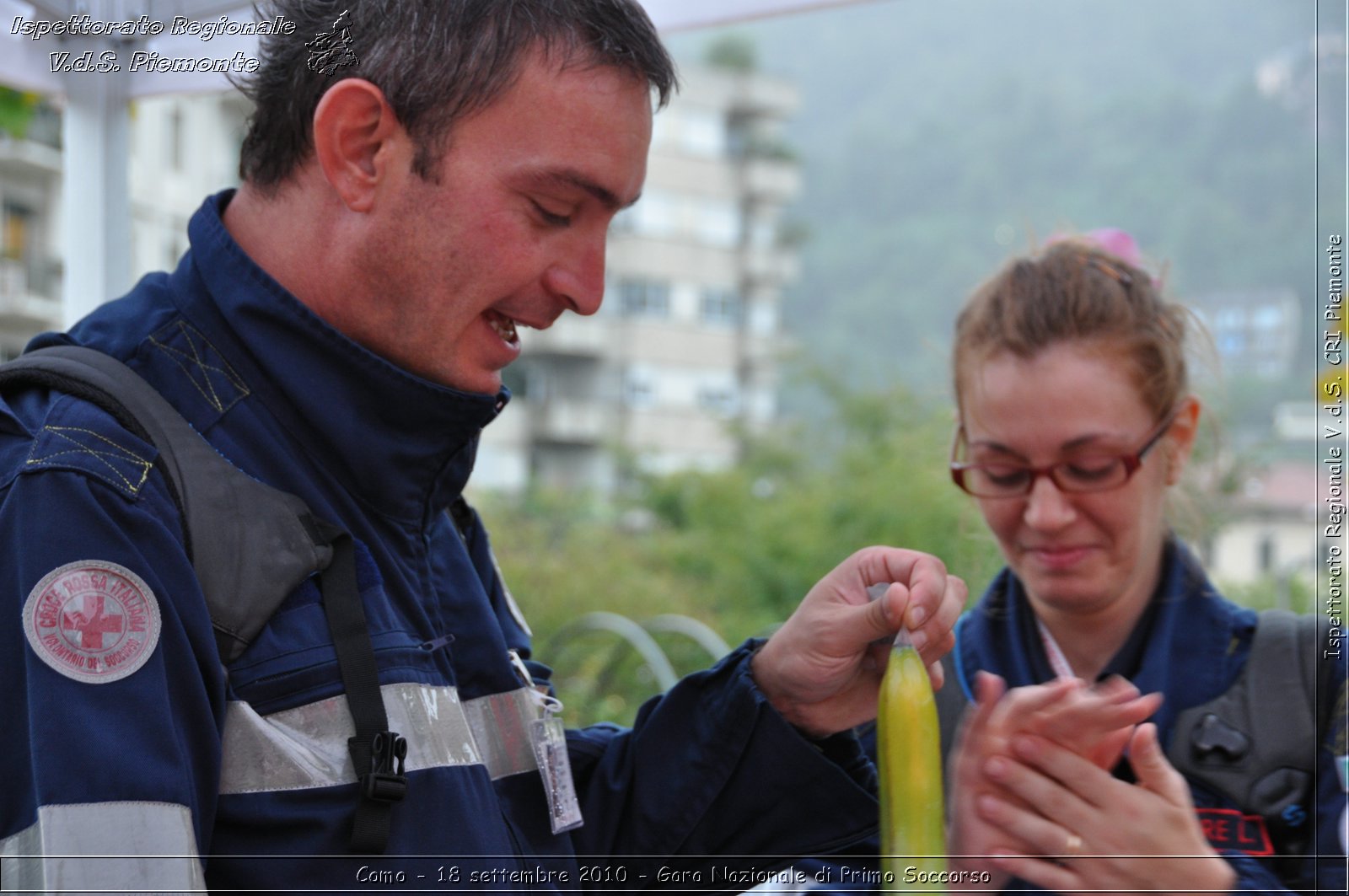 Como - 18 settembre 2010 - Gara Nazionale di Primo Soccorso -  Croce Rossa Italiana - Ispettorato Regionale Volontari del Soccorso Piemonte