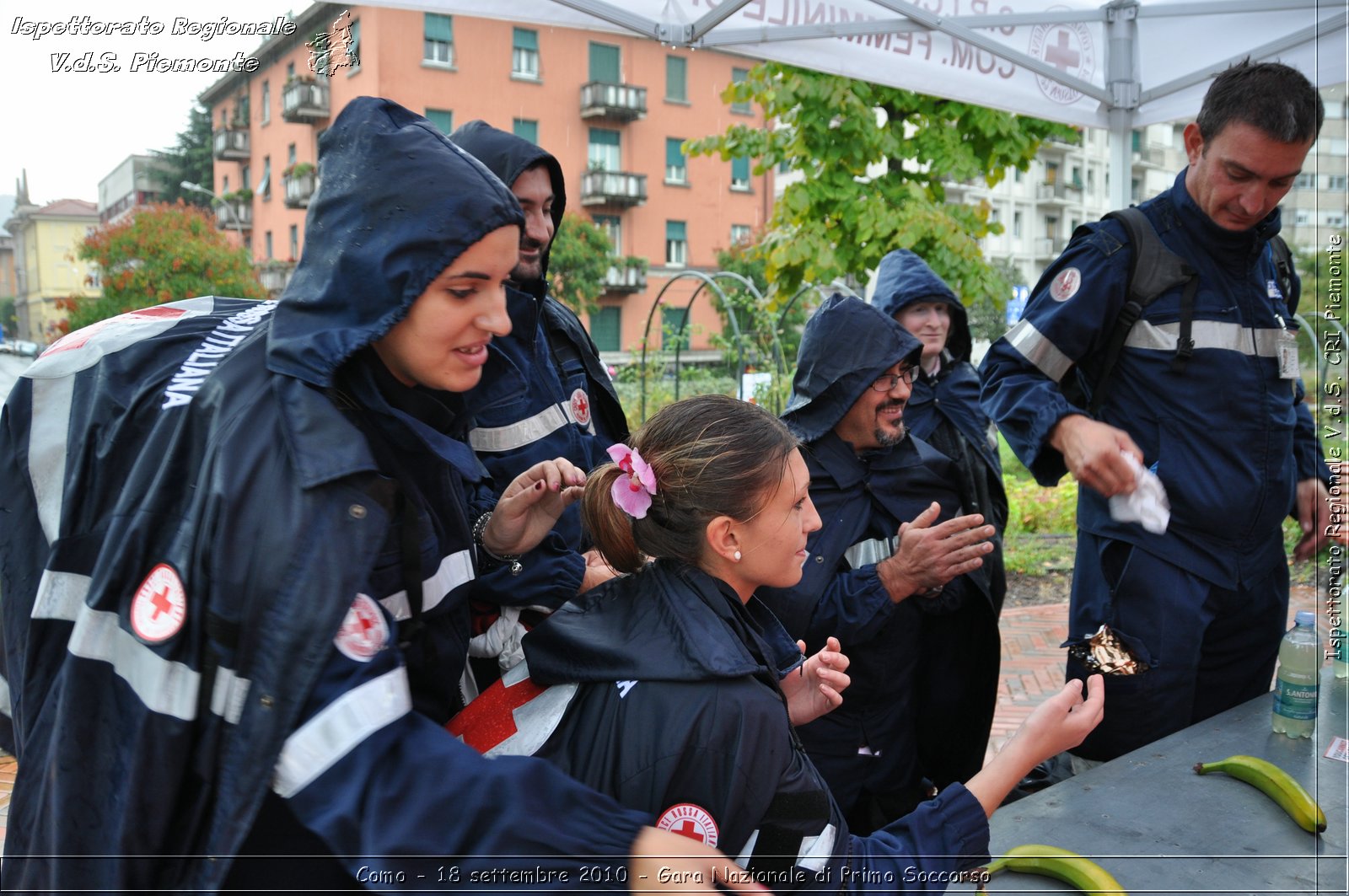 Como - 18 settembre 2010 - Gara Nazionale di Primo Soccorso -  Croce Rossa Italiana - Ispettorato Regionale Volontari del Soccorso Piemonte