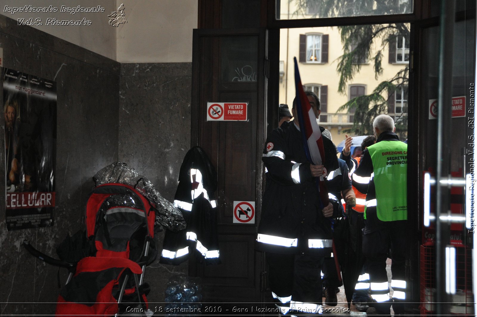 Como - 18 settembre 2010 - Gara Nazionale di Primo Soccorso -  Croce Rossa Italiana - Ispettorato Regionale Volontari del Soccorso Piemonte