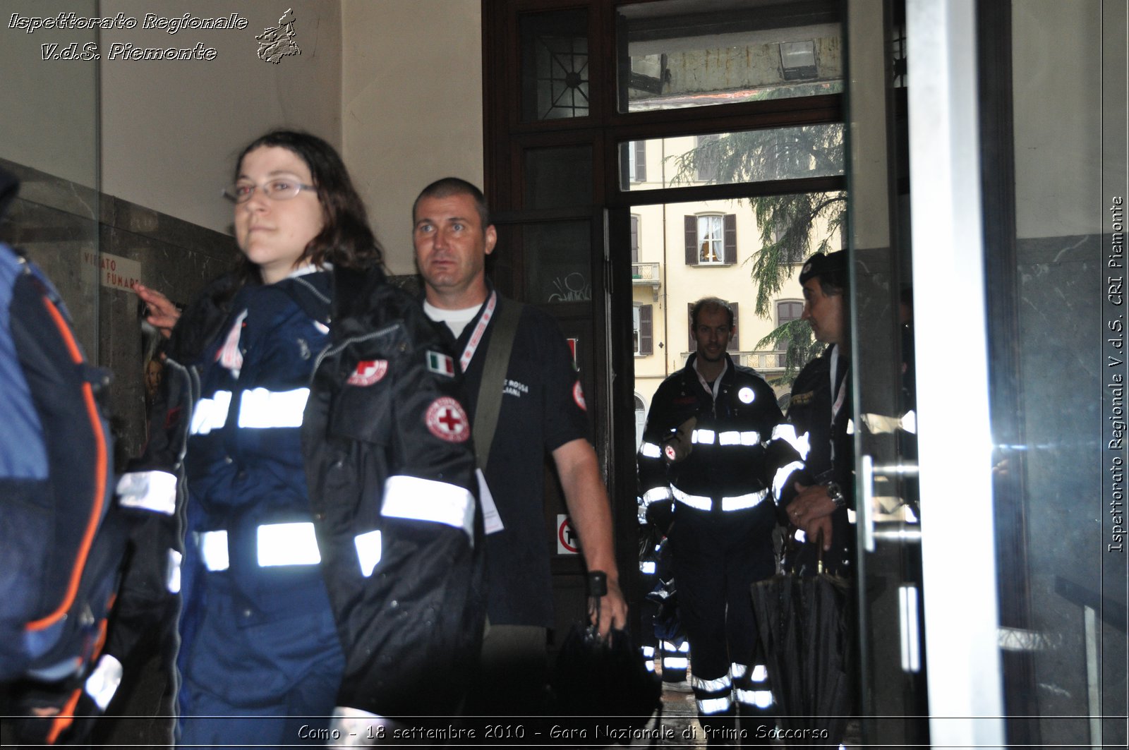 Como - 18 settembre 2010 - Gara Nazionale di Primo Soccorso -  Croce Rossa Italiana - Ispettorato Regionale Volontari del Soccorso Piemonte