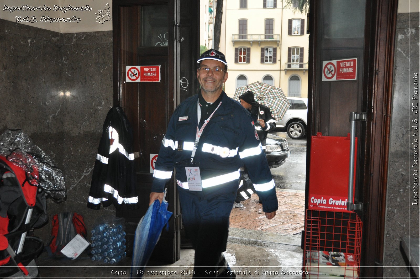 Como - 18 settembre 2010 - Gara Nazionale di Primo Soccorso -  Croce Rossa Italiana - Ispettorato Regionale Volontari del Soccorso Piemonte