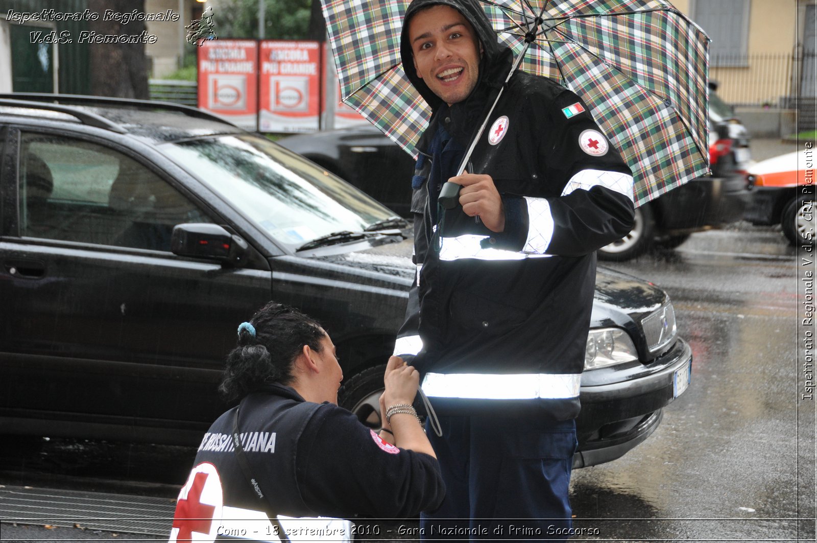 Como - 18 settembre 2010 - Gara Nazionale di Primo Soccorso -  Croce Rossa Italiana - Ispettorato Regionale Volontari del Soccorso Piemonte