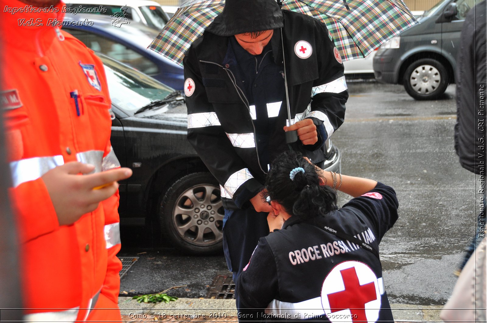 Como - 18 settembre 2010 - Gara Nazionale di Primo Soccorso -  Croce Rossa Italiana - Ispettorato Regionale Volontari del Soccorso Piemonte