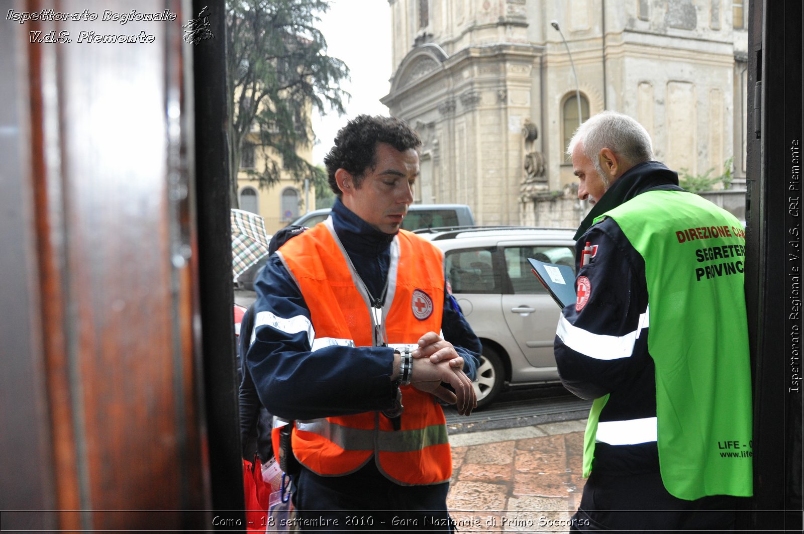 Como - 18 settembre 2010 - Gara Nazionale di Primo Soccorso -  Croce Rossa Italiana - Ispettorato Regionale Volontari del Soccorso Piemonte