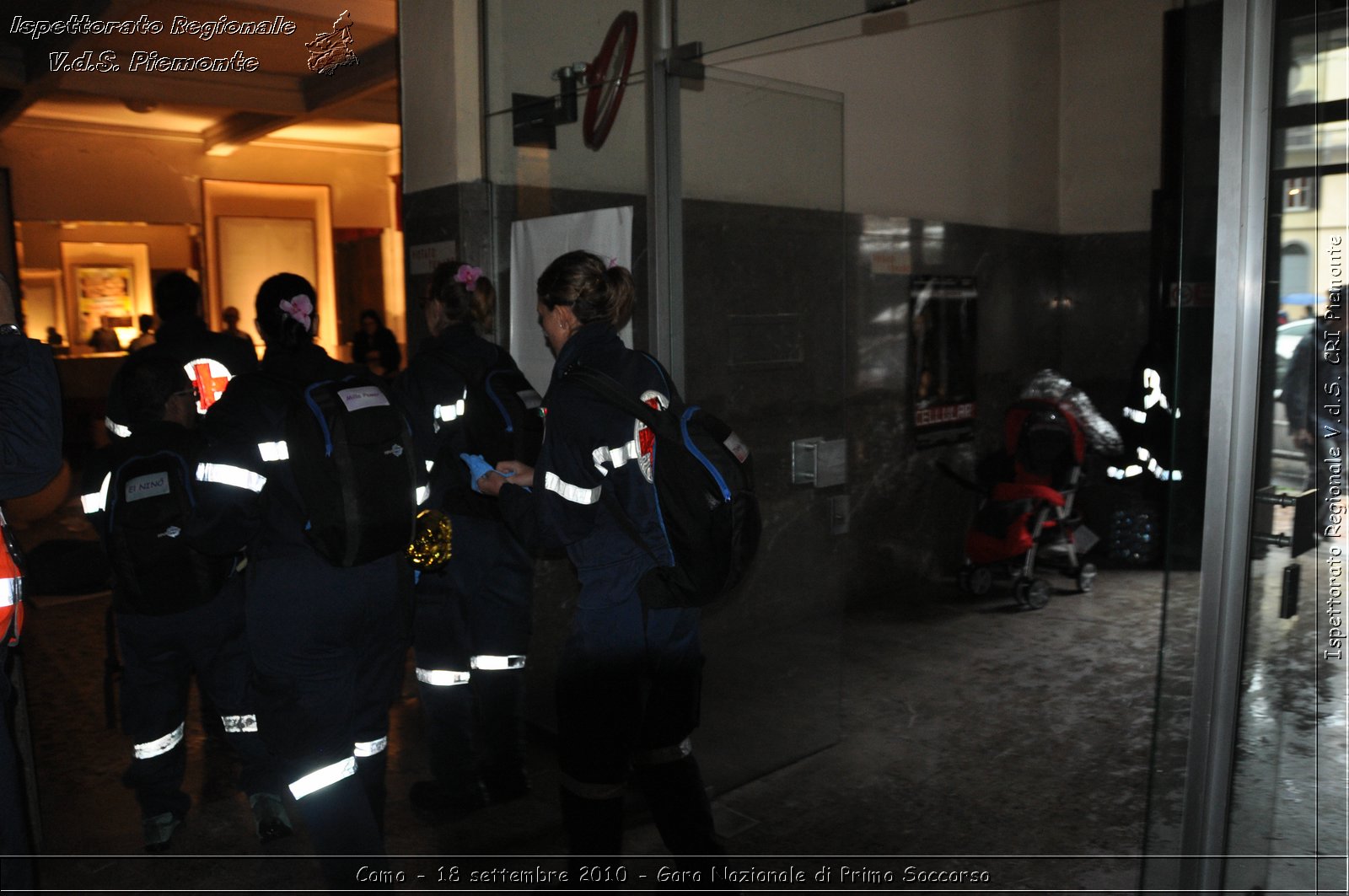 Como - 18 settembre 2010 - Gara Nazionale di Primo Soccorso -  Croce Rossa Italiana - Ispettorato Regionale Volontari del Soccorso Piemonte