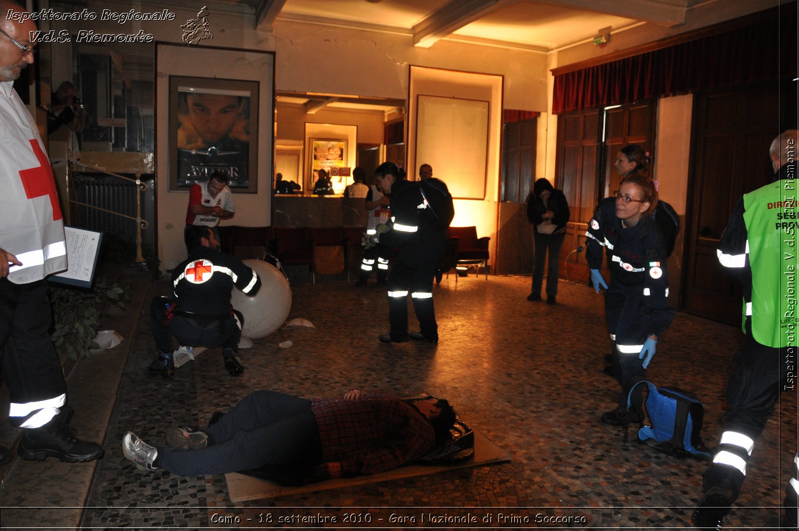 Como - 18 settembre 2010 - Gara Nazionale di Primo Soccorso -  Croce Rossa Italiana - Ispettorato Regionale Volontari del Soccorso Piemonte